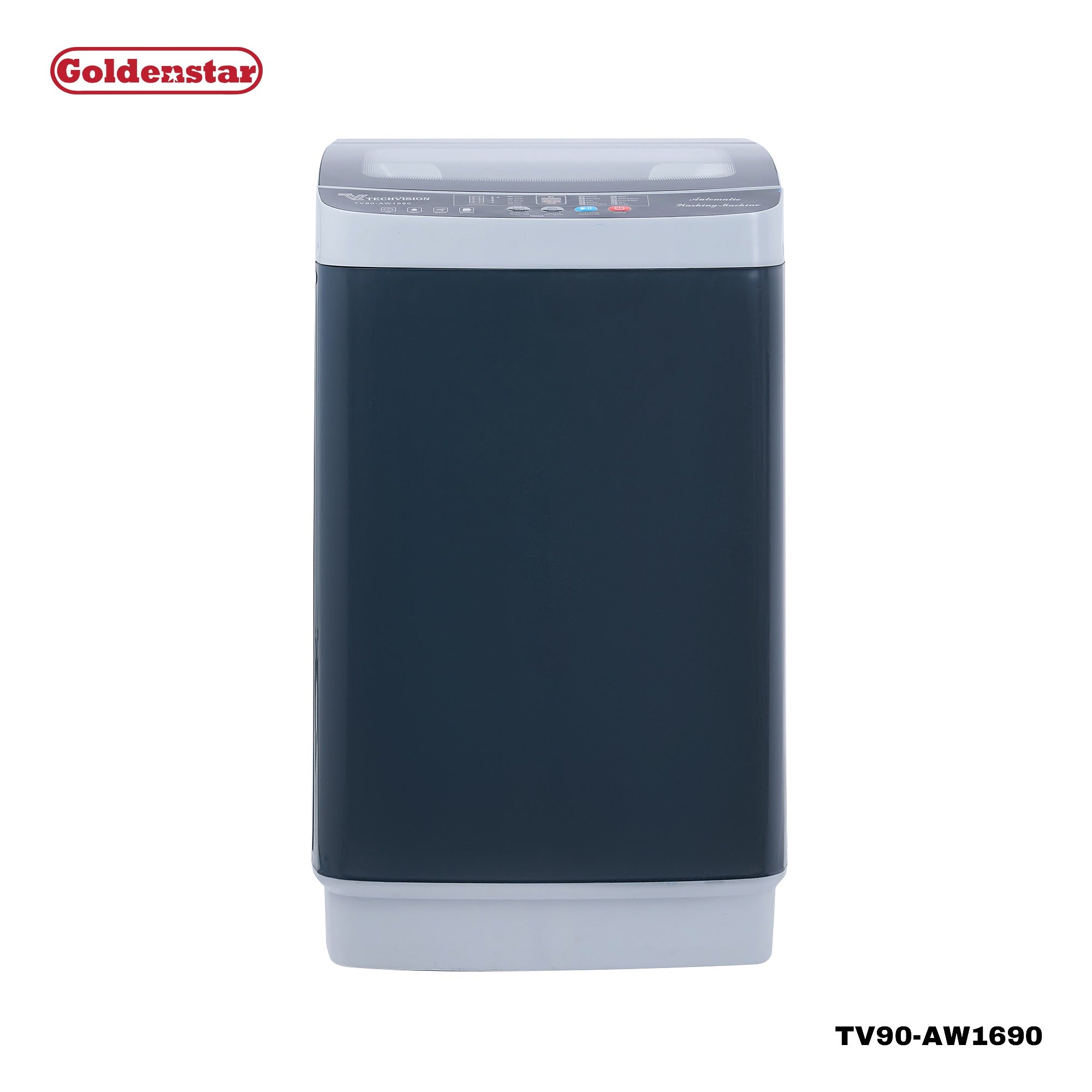 Machine à laver AUTO 9KG GRIS WHITE
