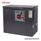 Congelateur 290L DARK GRIS WHITE