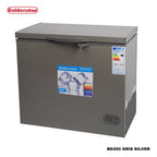Congelateur 290L GRIS SILVER