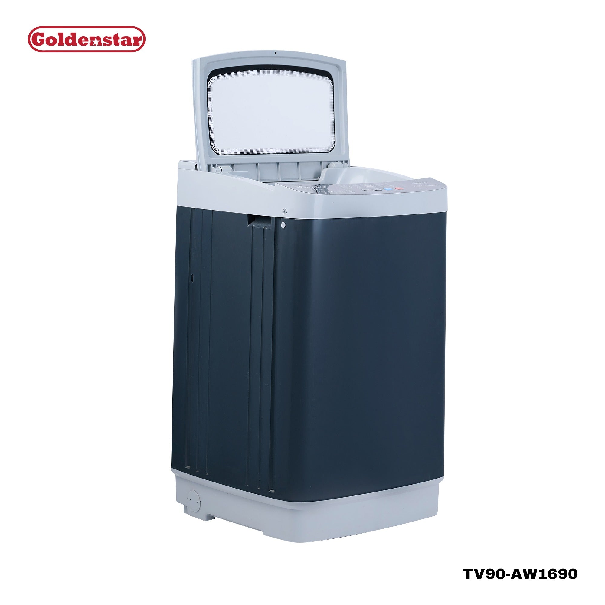 Machine à laver AUTO 9KG GRIS WHITE