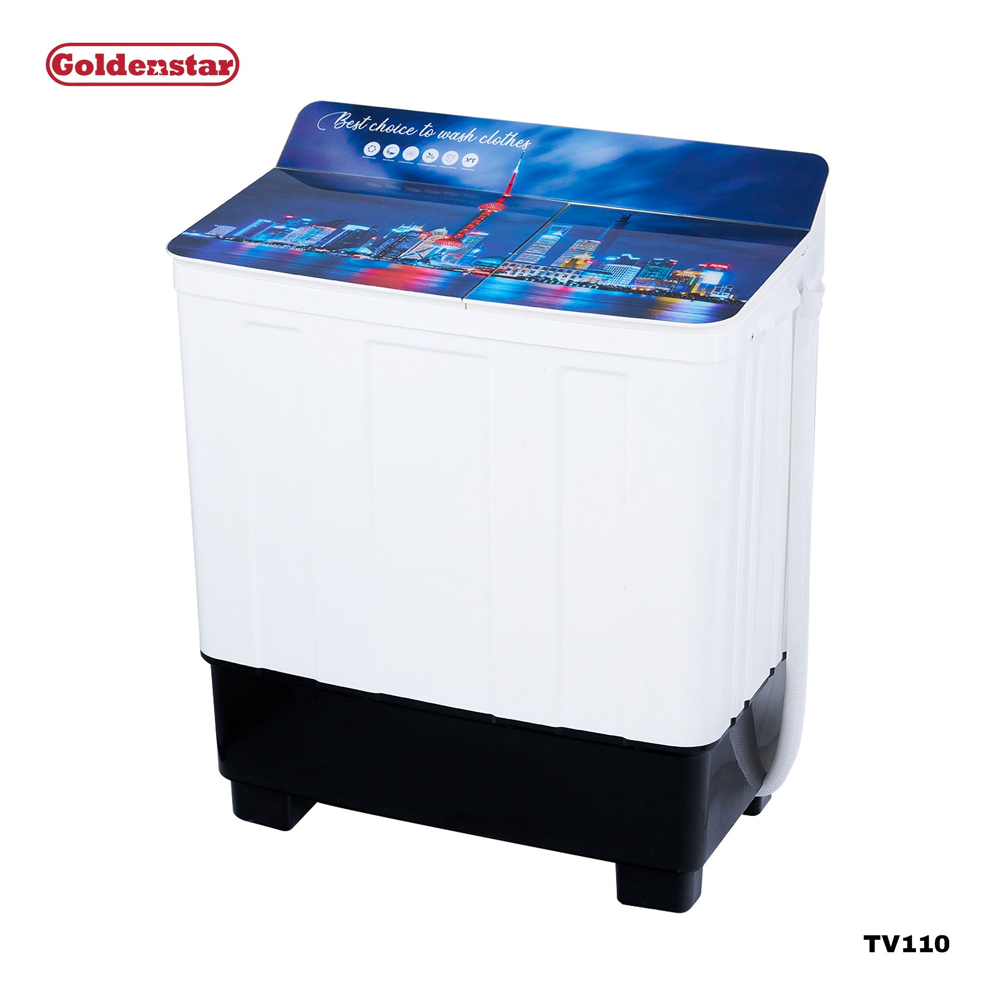 Machine à laver SEMI-AUTO 11KG WHITE DARK