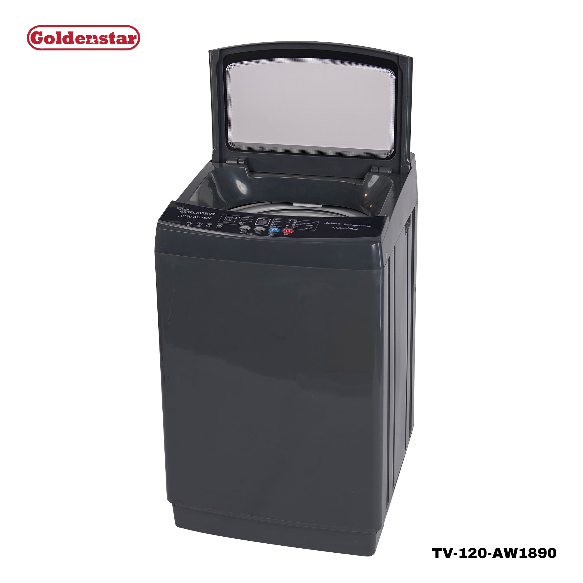 Machine à laver AUTO 12KG GRIS DARK