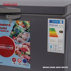 Congelateur 290L DARK GRIS WHITE