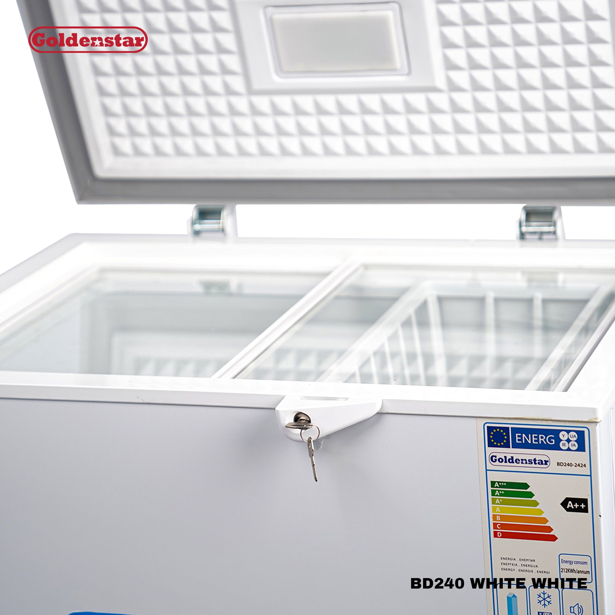 Congelateur 240L WHITE WHITE