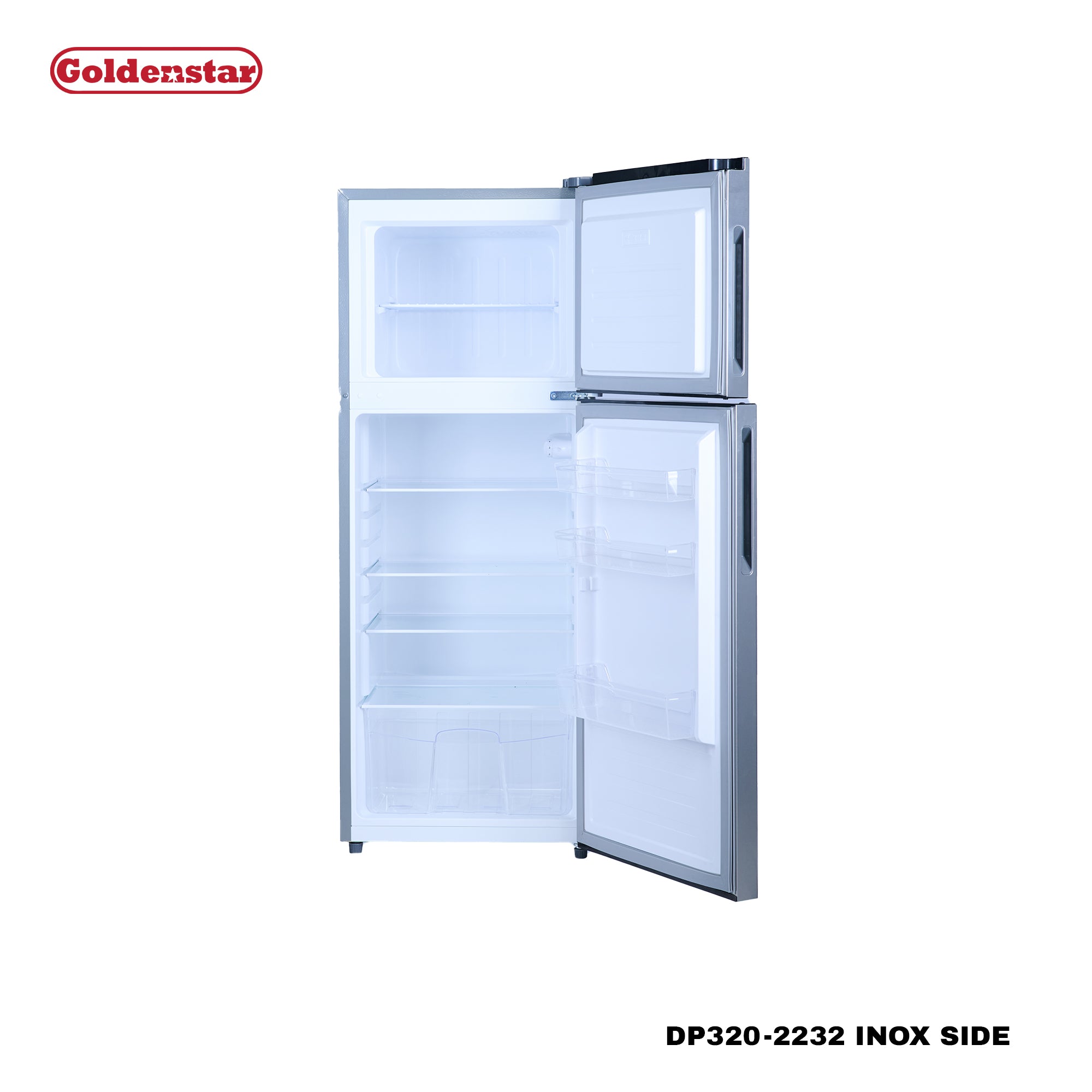 Réfrigérateur 320L INOX SIDE