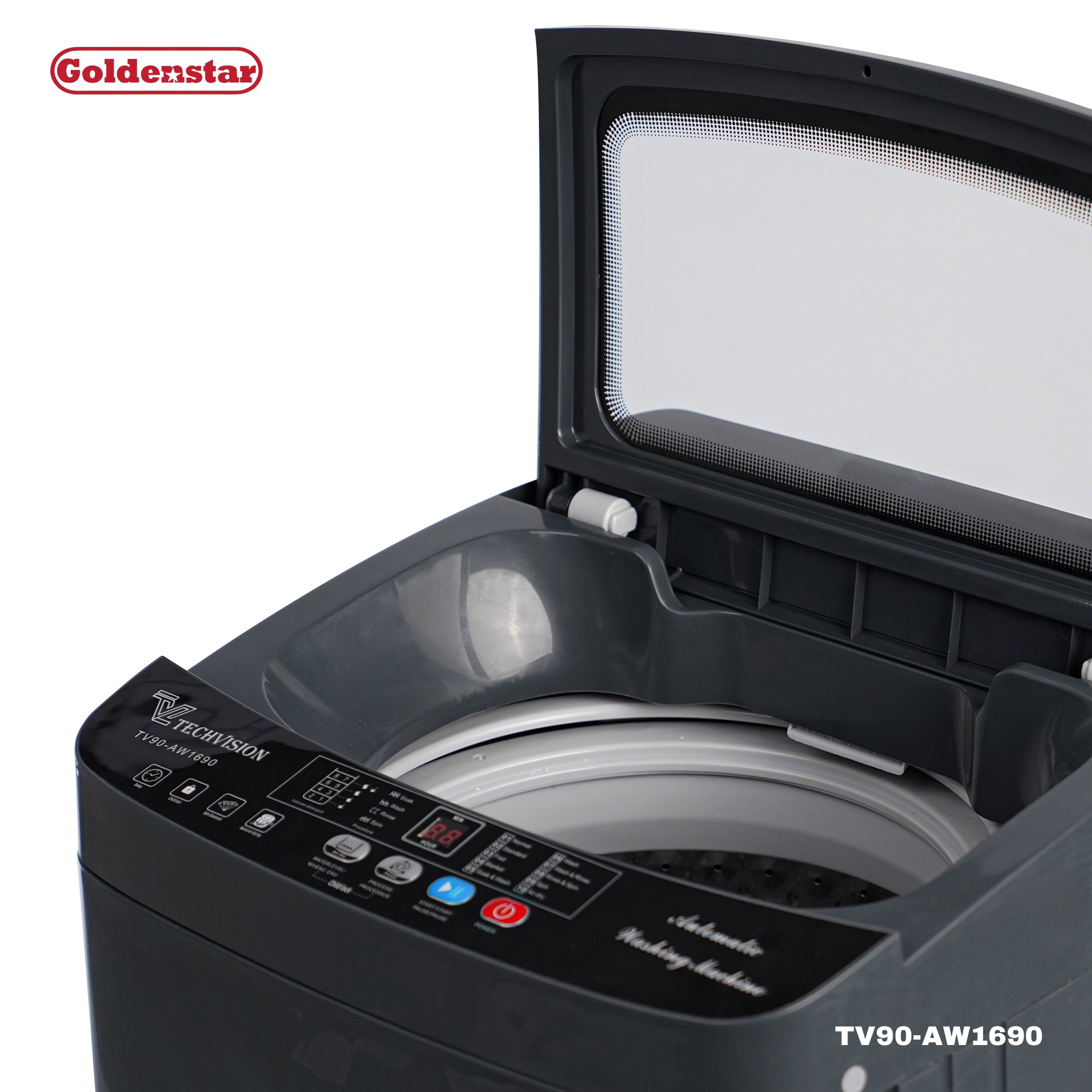 Machine à laver AUTO 9KG GRIS DARK