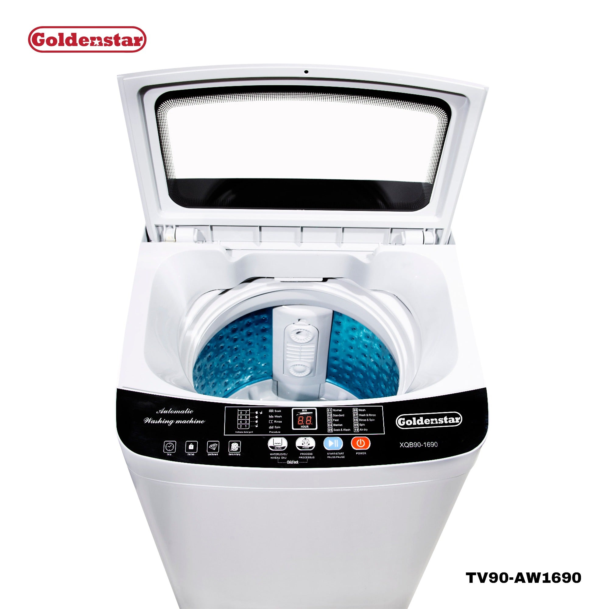 Machine à laver AUTO 9KG WHITE