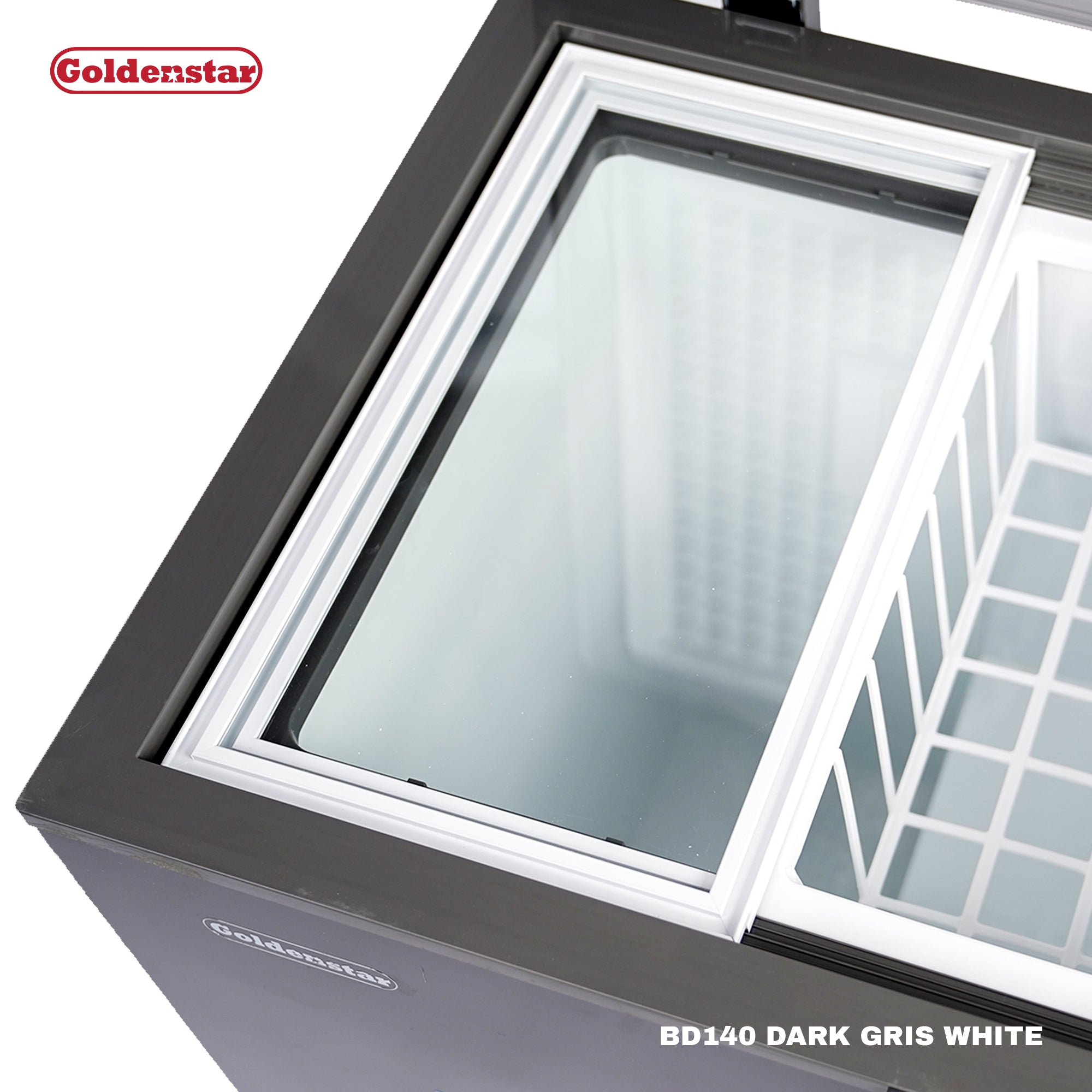 Congelateur 140L DARK GRIS WHITE