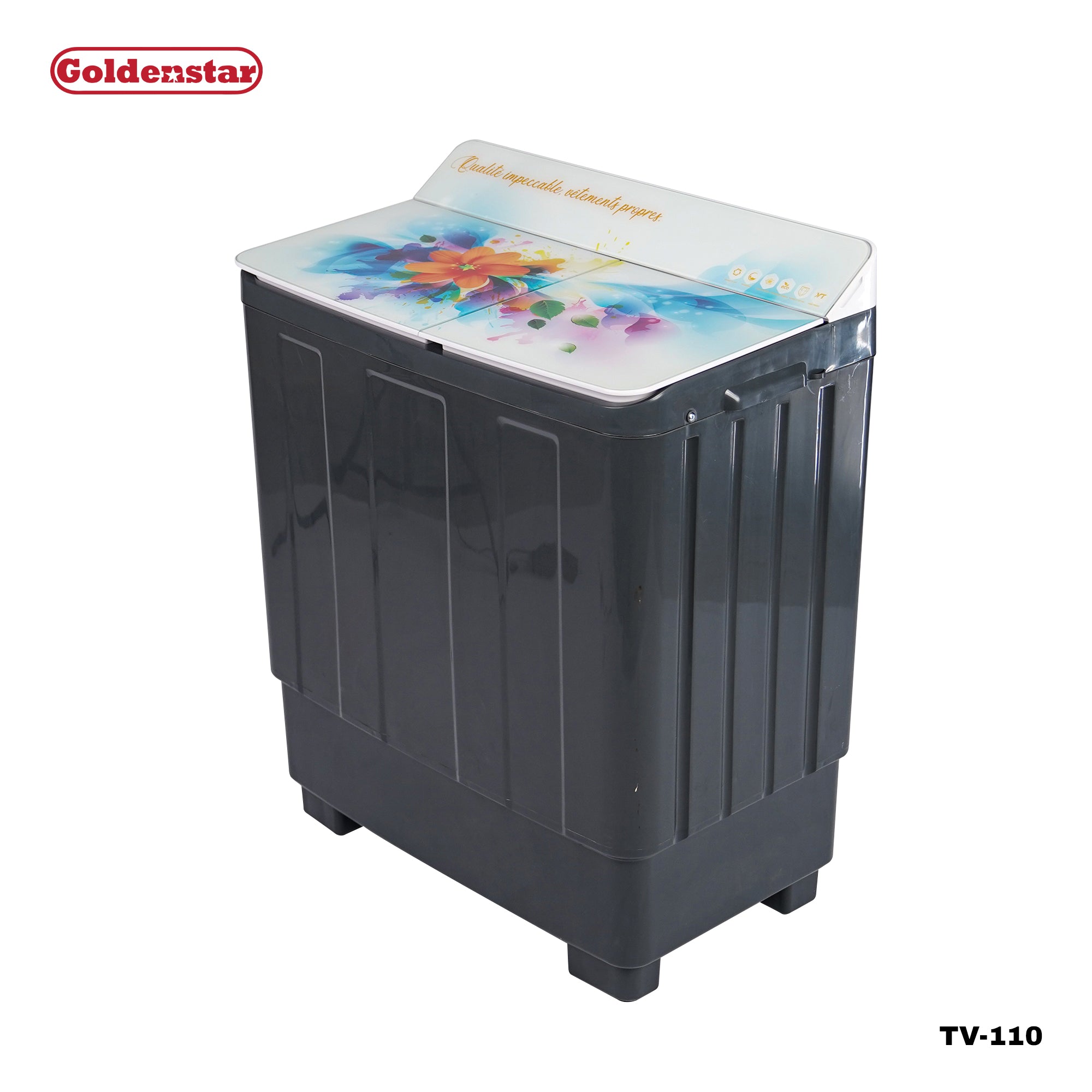 Machine à laver SEMI-AUTO 11KG GRIS