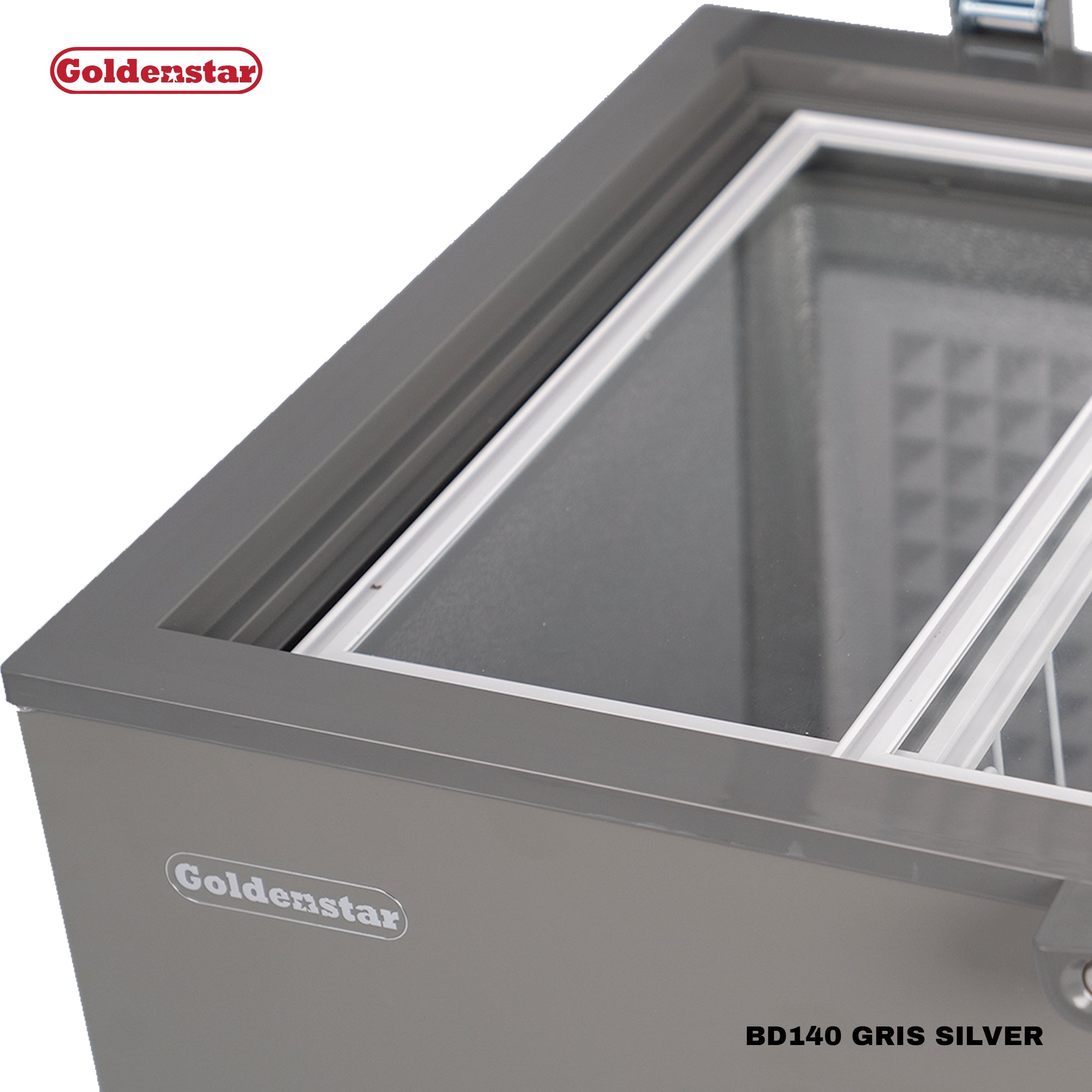 Congelateur 140L GRIS SILVER