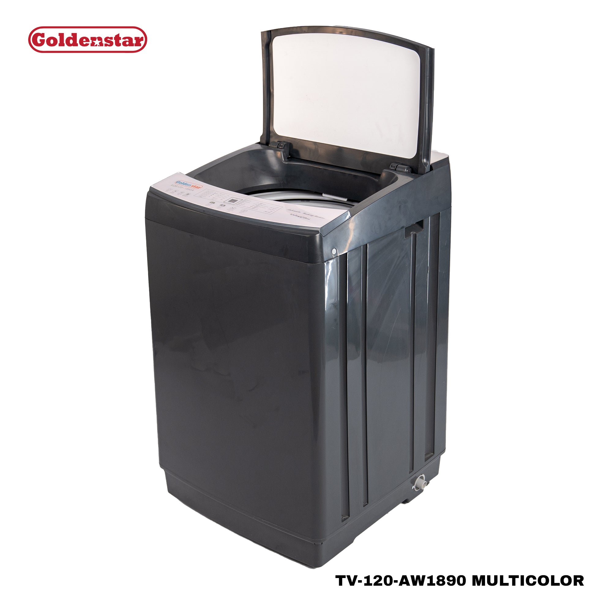 Machine à laver AUTO 12KG GRIS MULTI-COLORS
