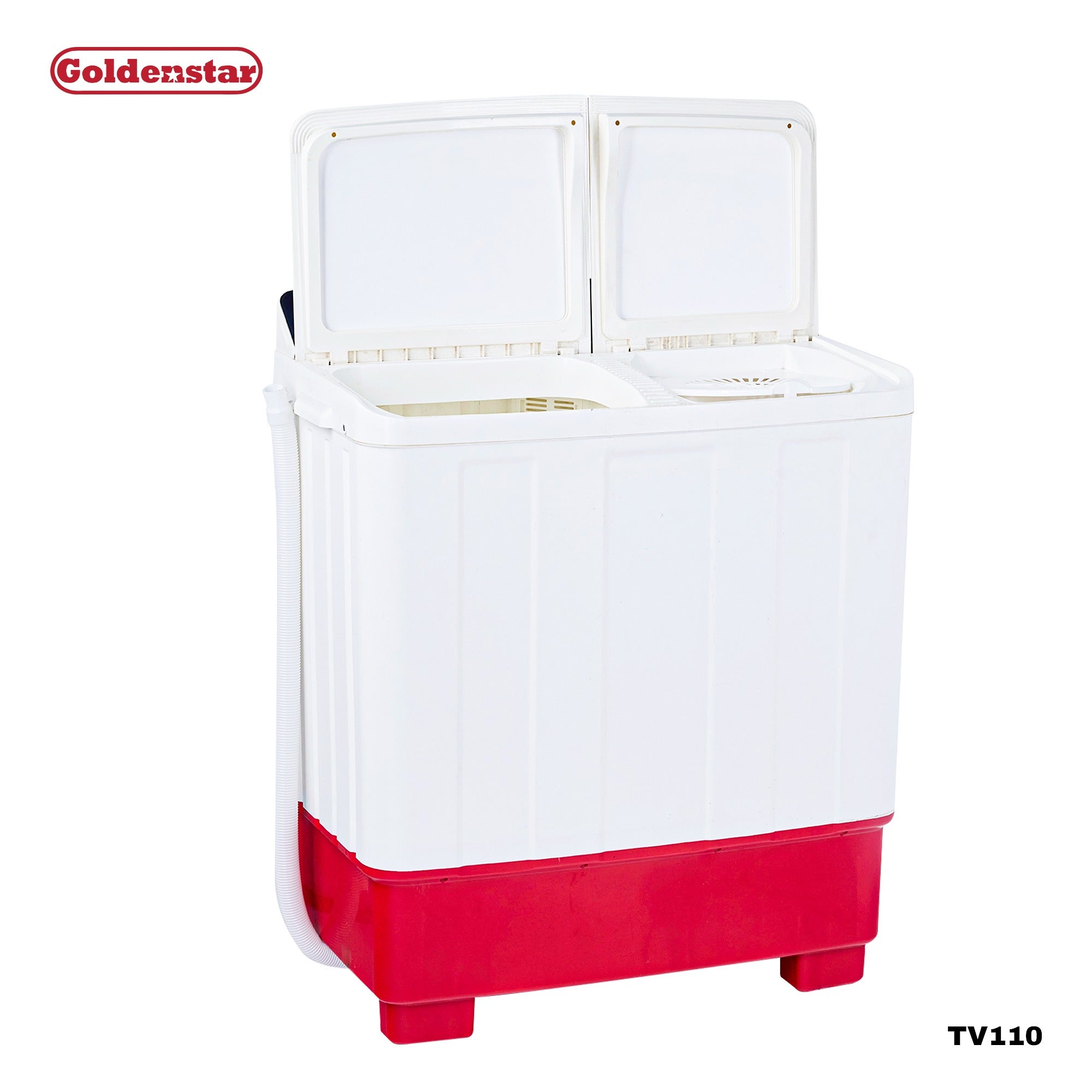 Machine à laver SEMI-AUTO 11KG WHITE RED