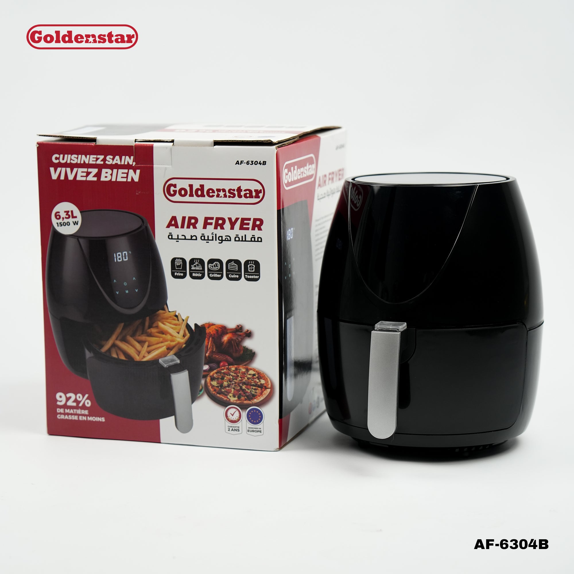 Airfryer 6,3L AF-6304B