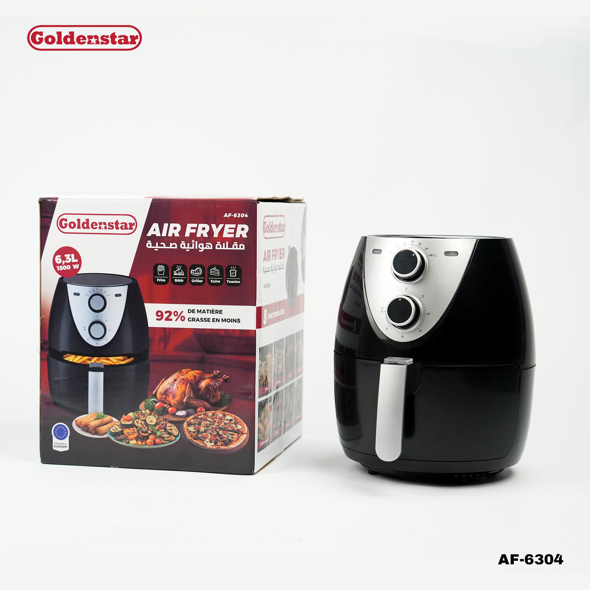 Airfryer 6,3L AF-6304
