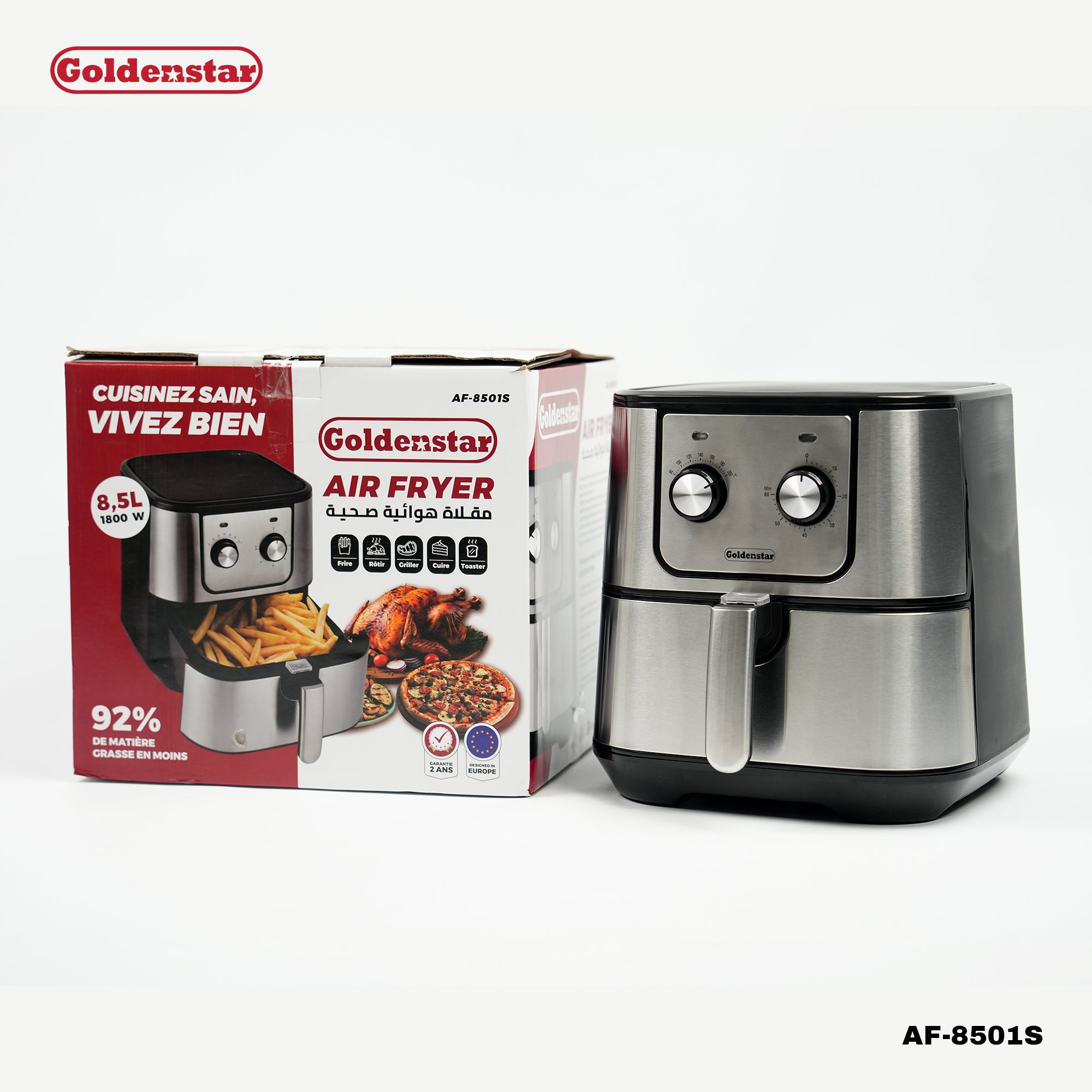 Airfryer 8,5L AF-8501S