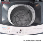 Machine à laver AUTO 12KG GRIS MULTI-COLORS