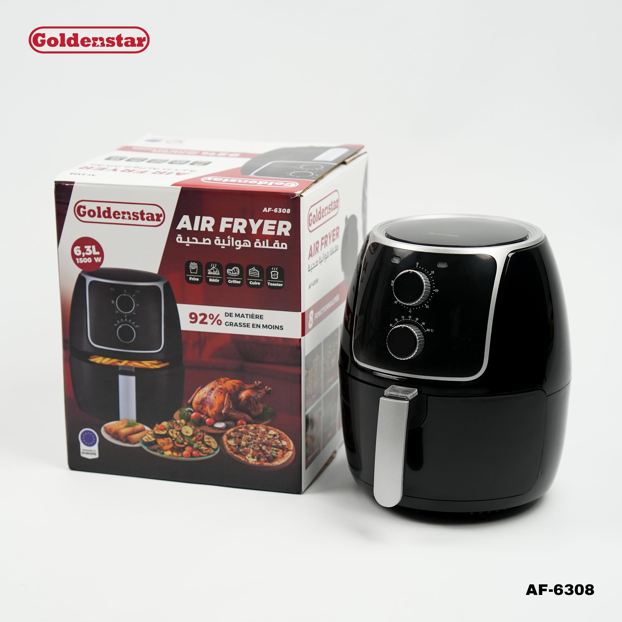 Airfryer 6,3L AF-6308