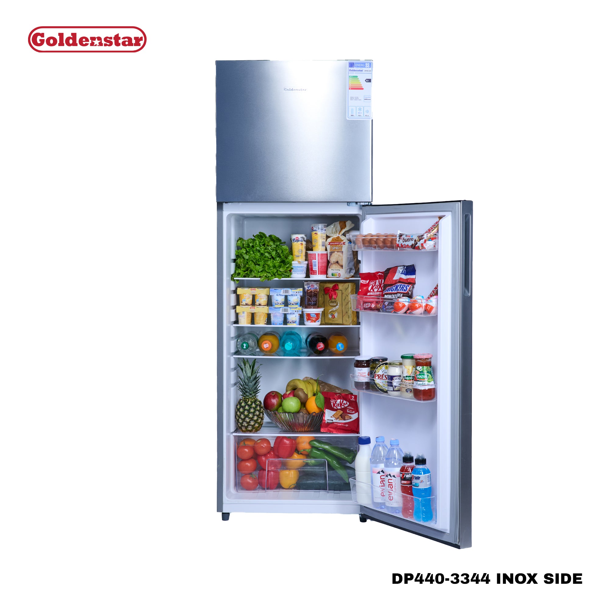 Réfrigérateur 440L INOX SIDE