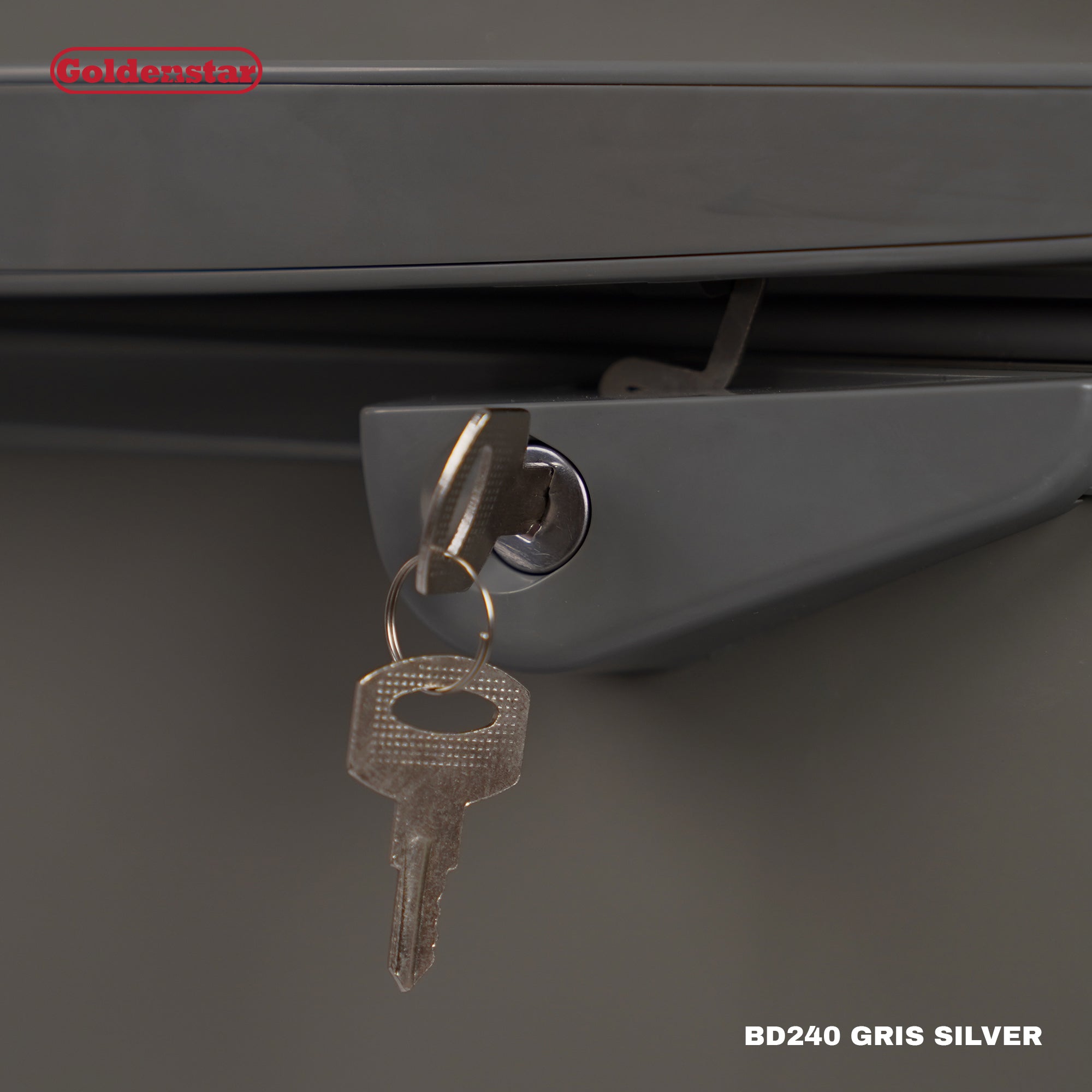 Congelateur 240L GRIS SILVER