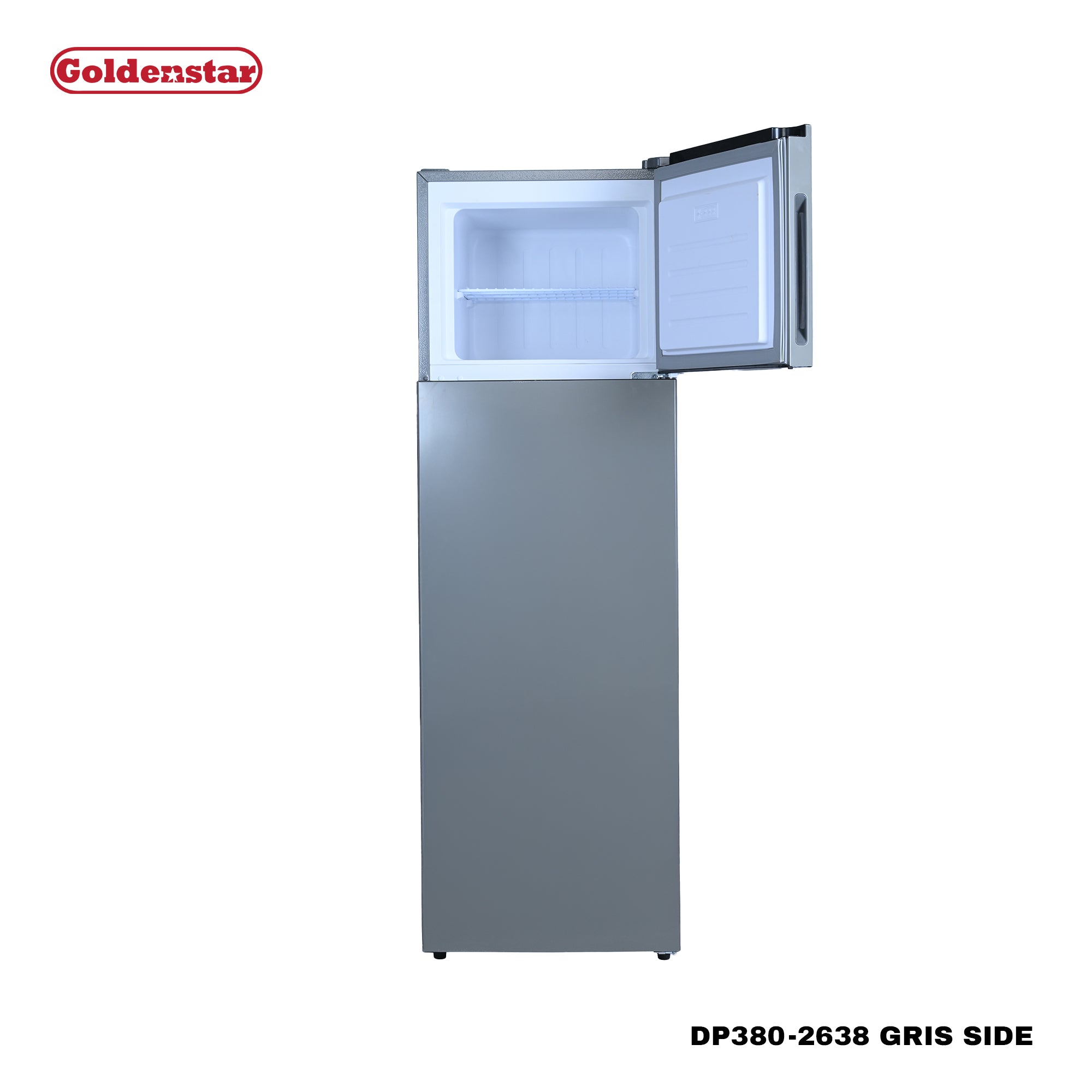 Réfrigérateur 380L GRIS SIDE