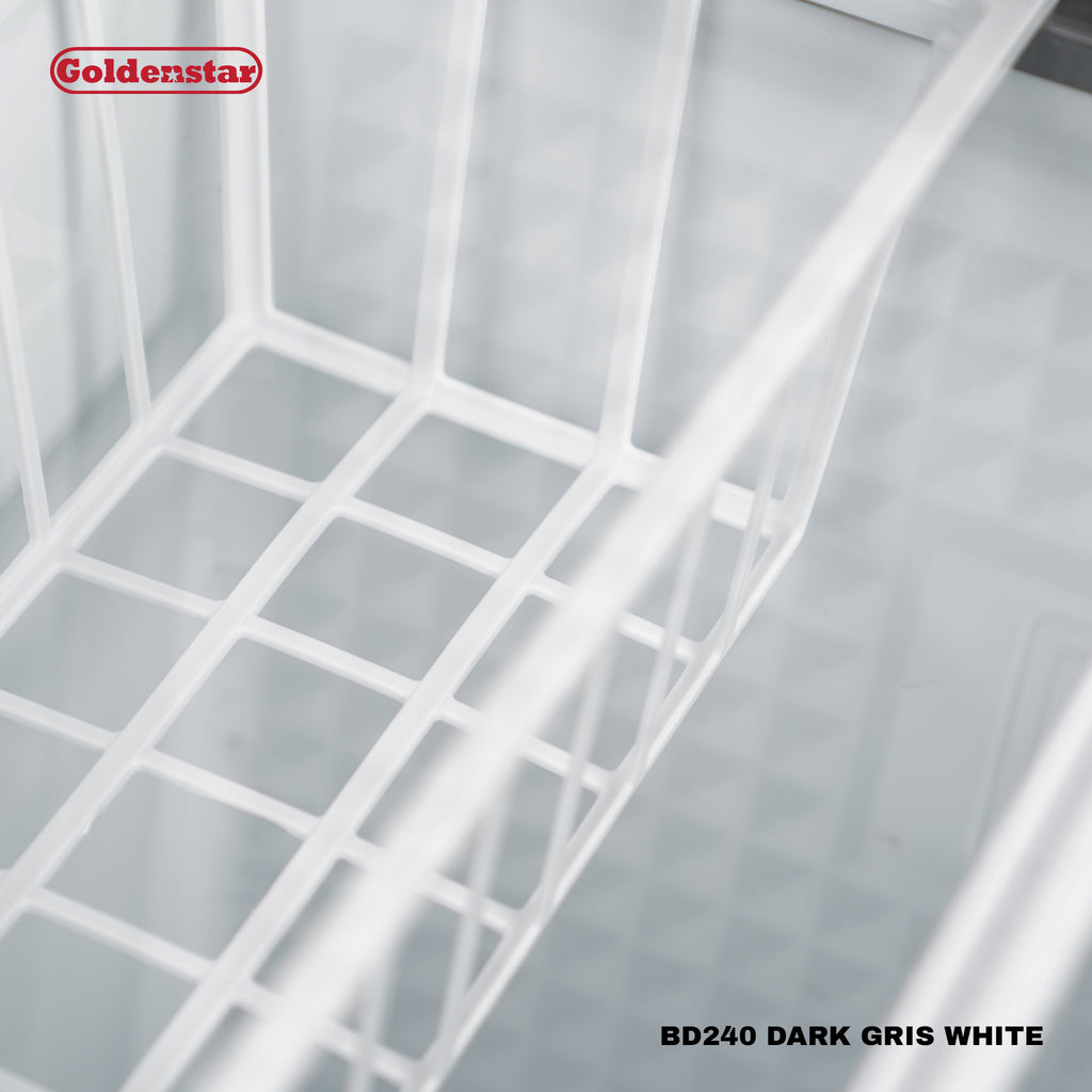 Congelateur 240L DARK GRIS WHITE