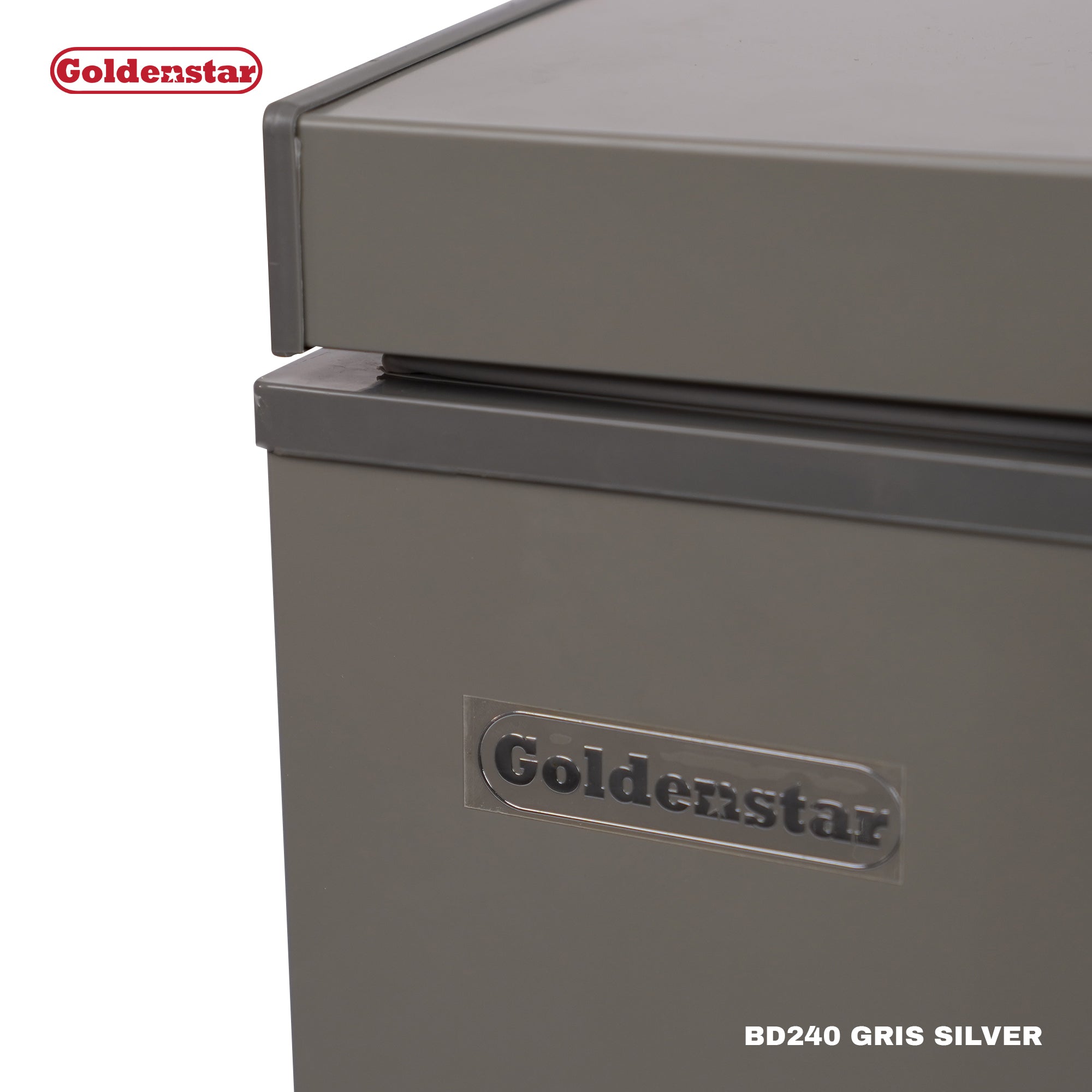 Congelateur 240L GRIS SILVER
