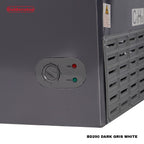 Congelateur 290L DARK GRIS WHITE