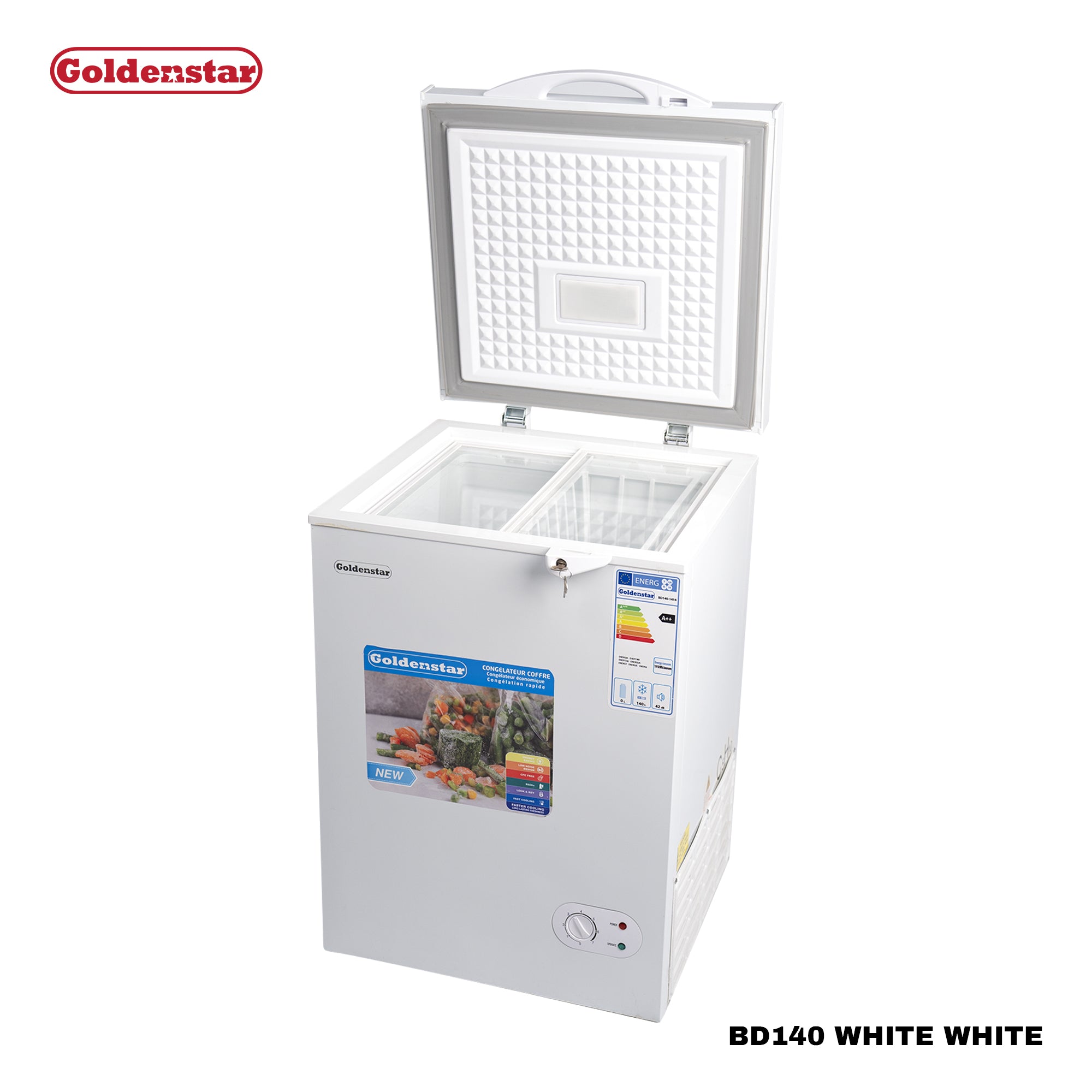 Congelateur 140L WHITE WHITE