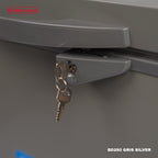 Congelateur 290L GRIS SILVER