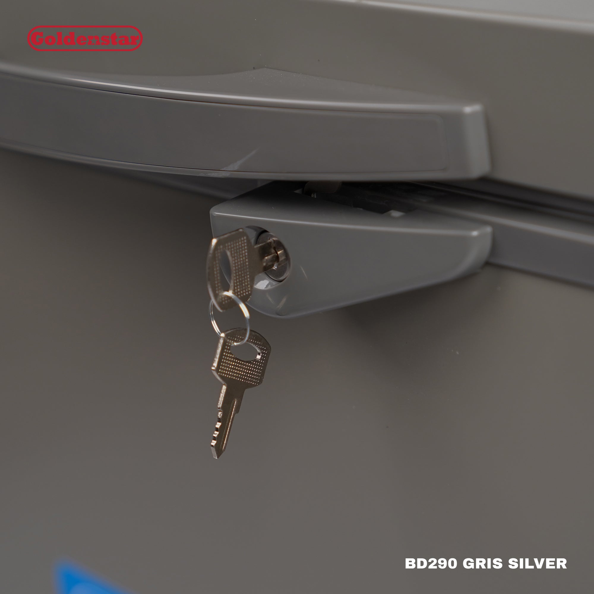 Congelateur 290L GRIS SILVER