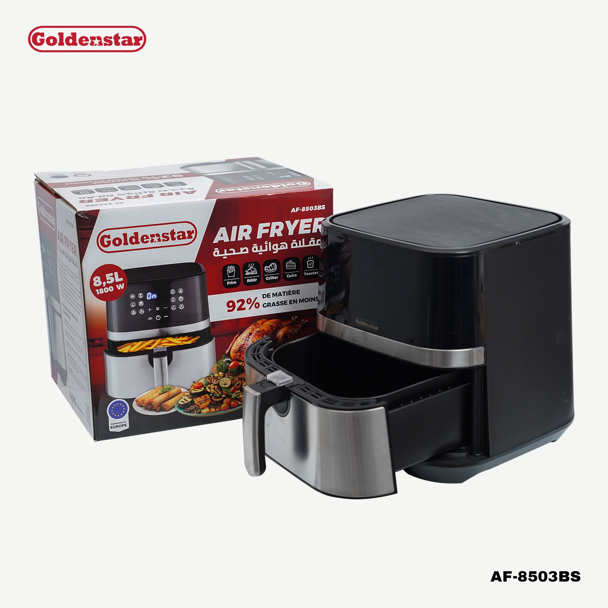 Airfryer 8,5L AF-8503BS