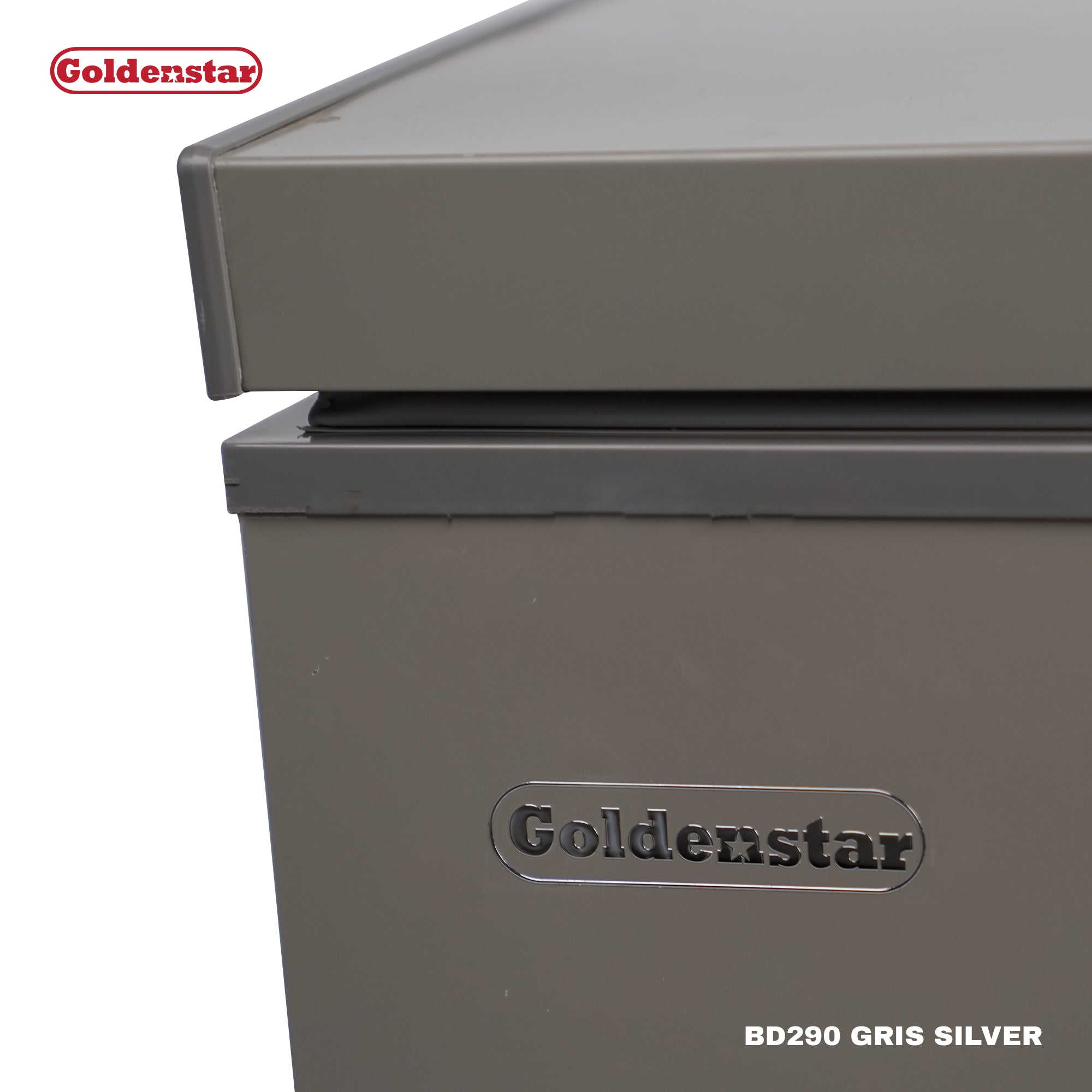 Congelateur 290L GRIS SILVER