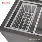 Congelateur 240L GRIS SILVER